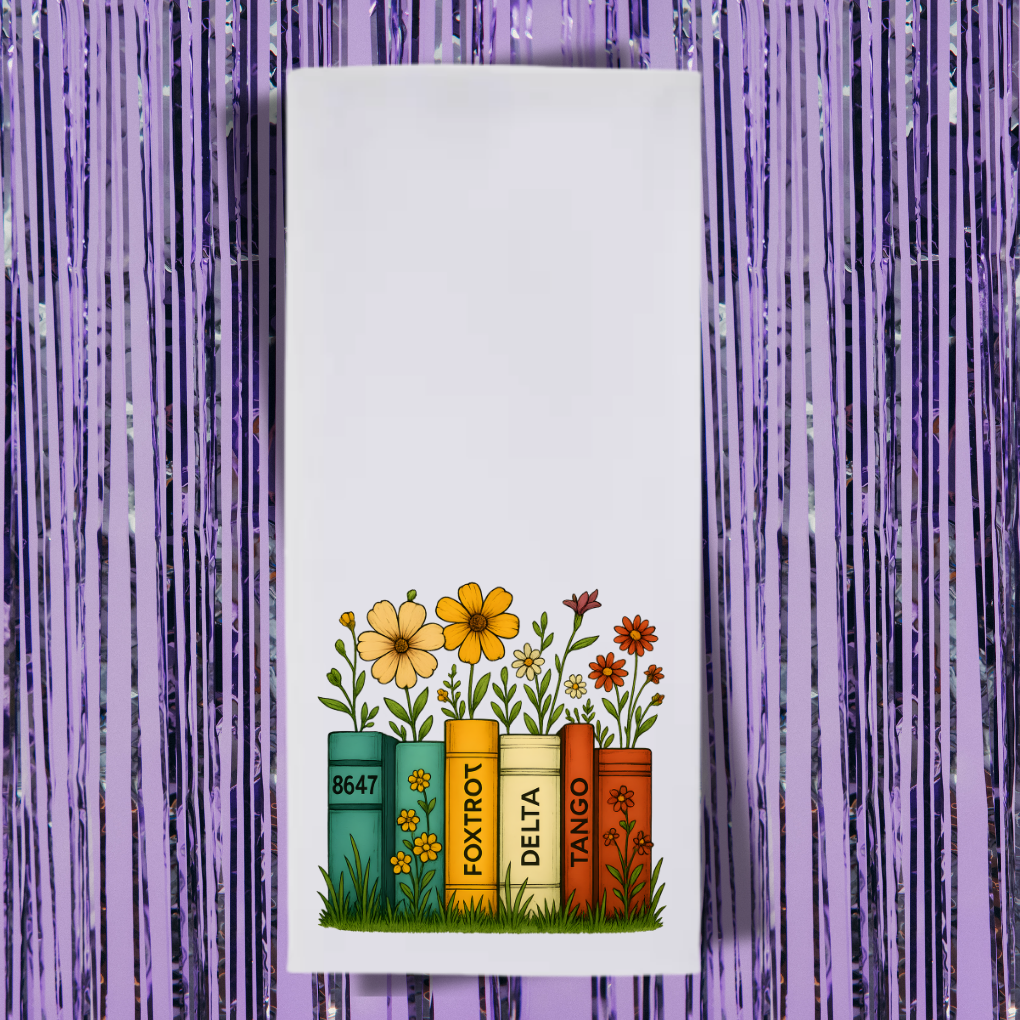 FDT Books Tea Towel