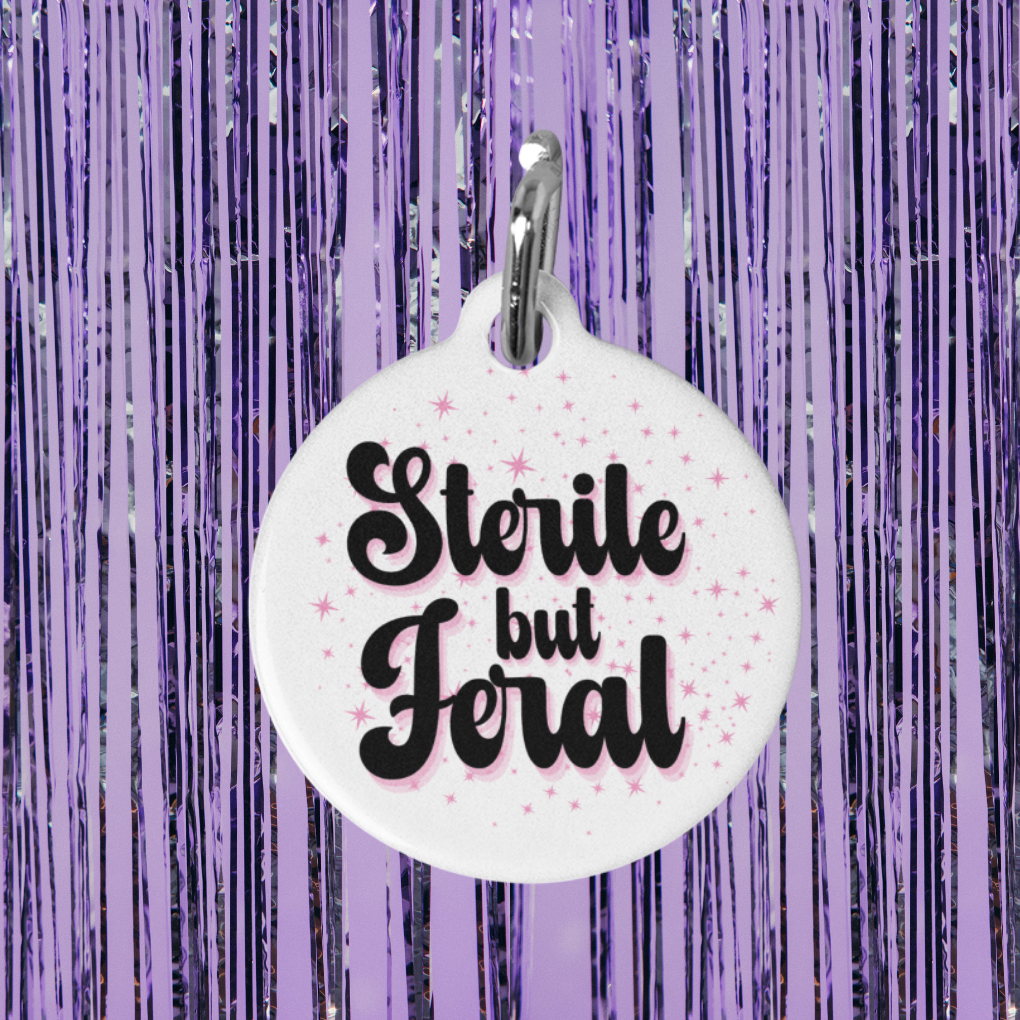 Sterile But Feral Pet ID Tag