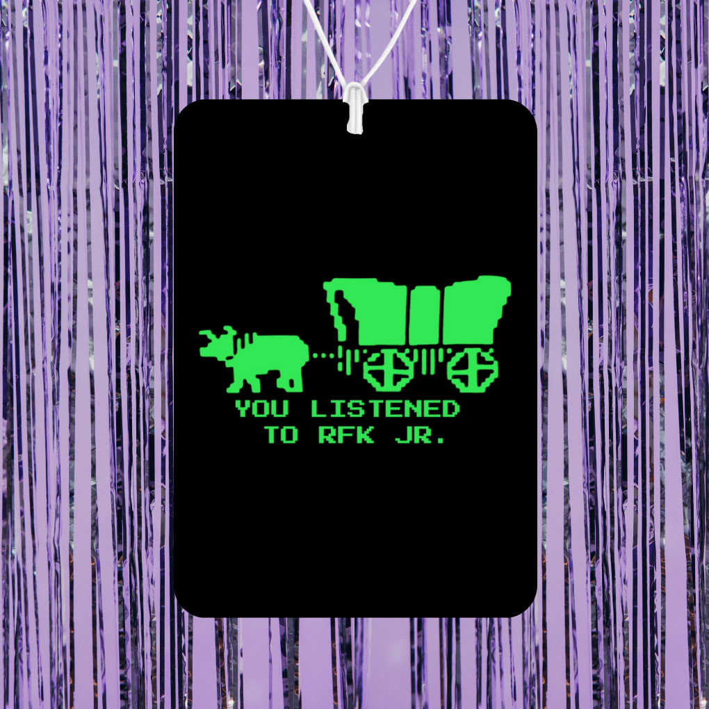 You Listened To RFK Jr. Unscented Car Freshener