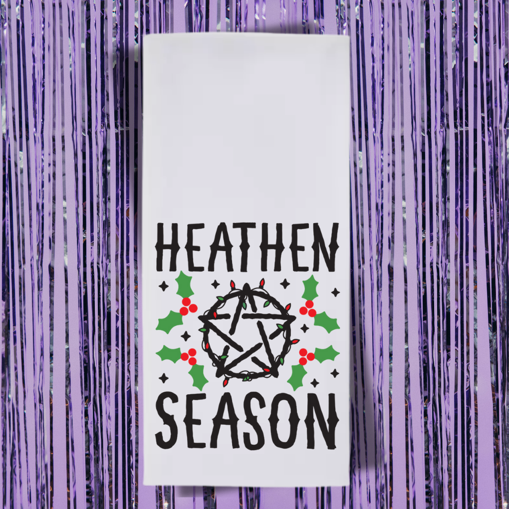 Heathen Season Tea Towel