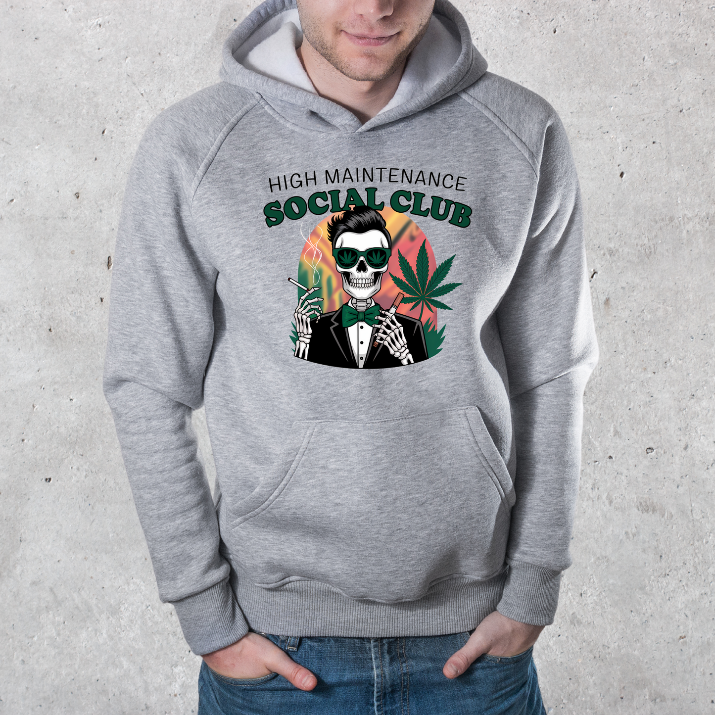 High Maintenance Social Club Unisex Pullover Hoodie