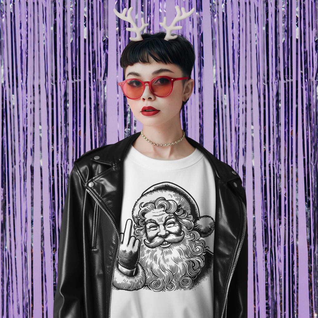 Unfestive Santa Crewneck Sweatshirt