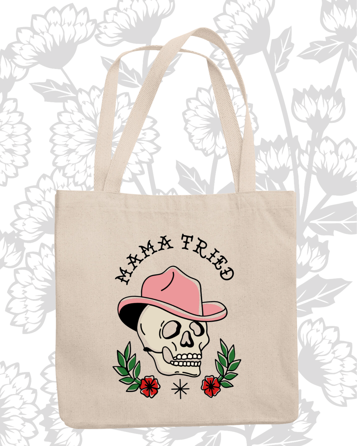 Mama Tried Canvas Tote