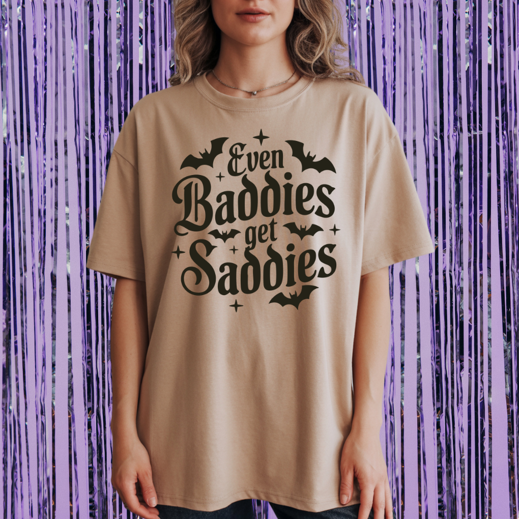 Even Baddies Get Saddies Unisex T-Shirt