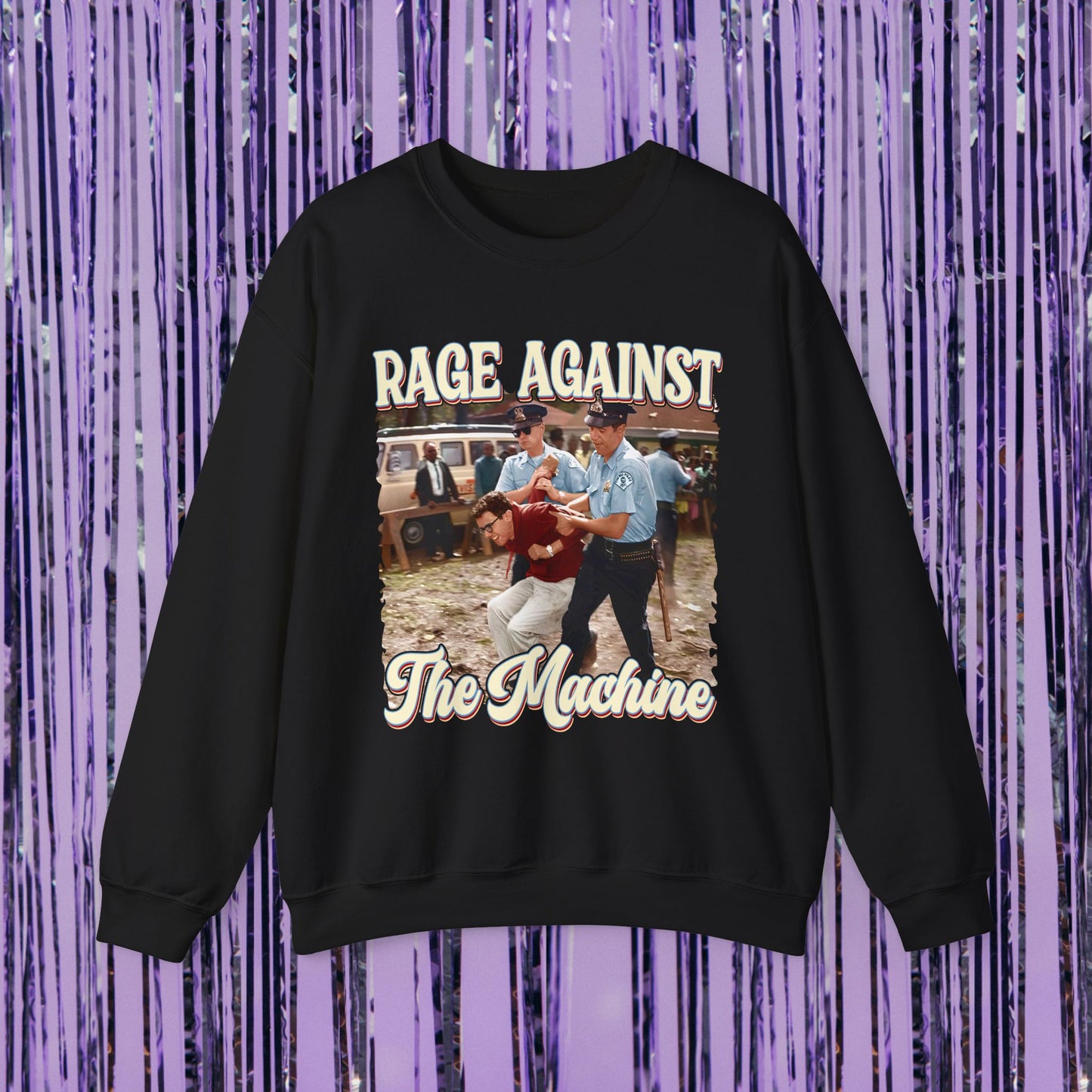 Bernie Sanders Rage Against The Machine Crewneck Sweatshirt