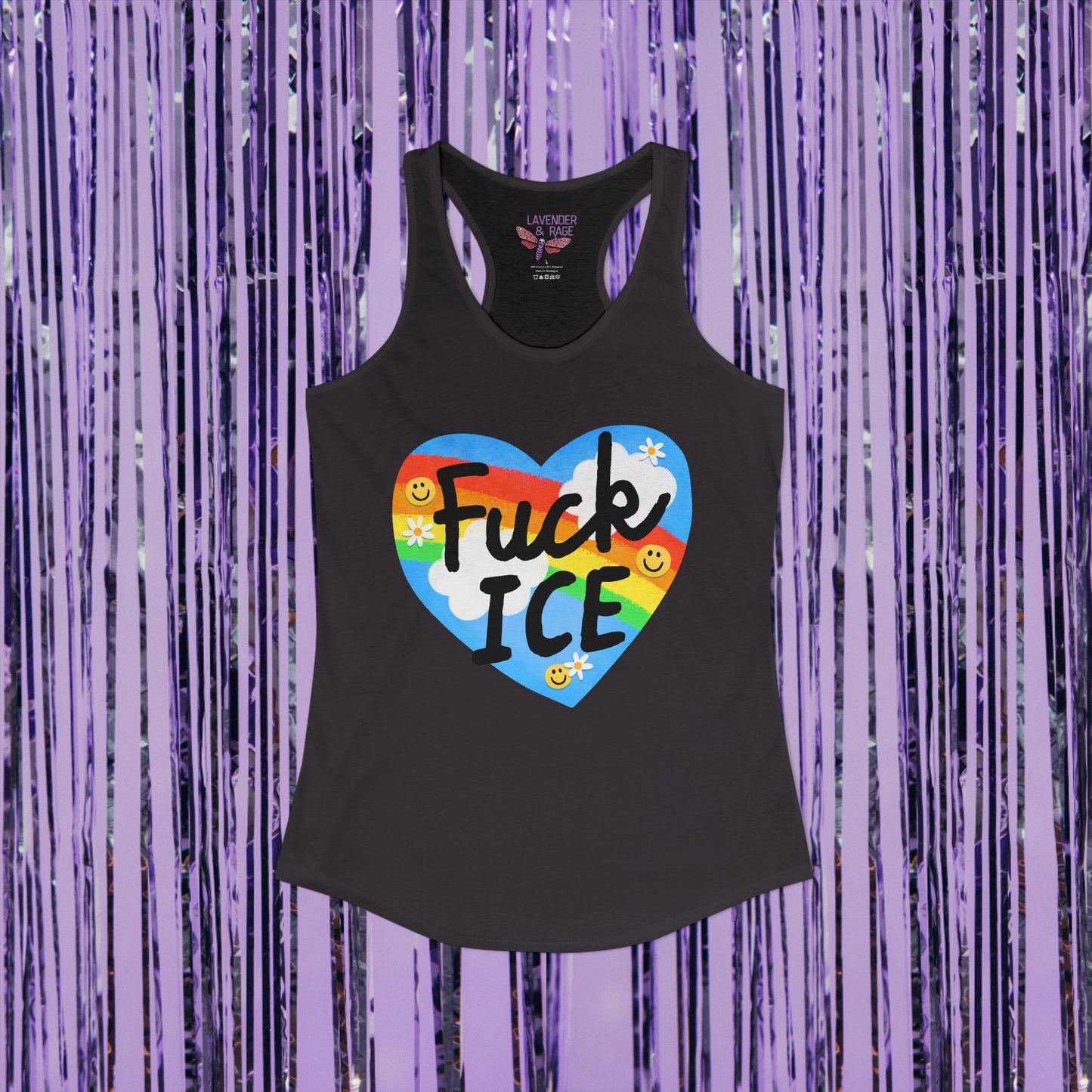 F*ck ICE Ideal Racerback Tank