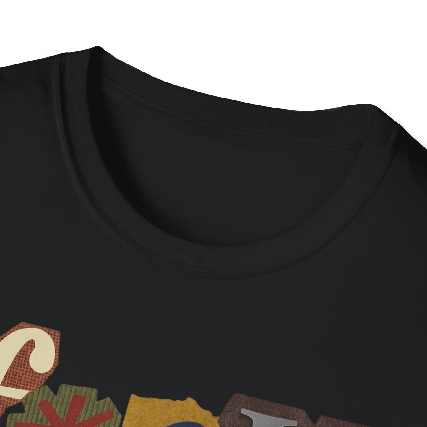 F*ck ICE - Vintage Ransom Note Graphic T-Shirt