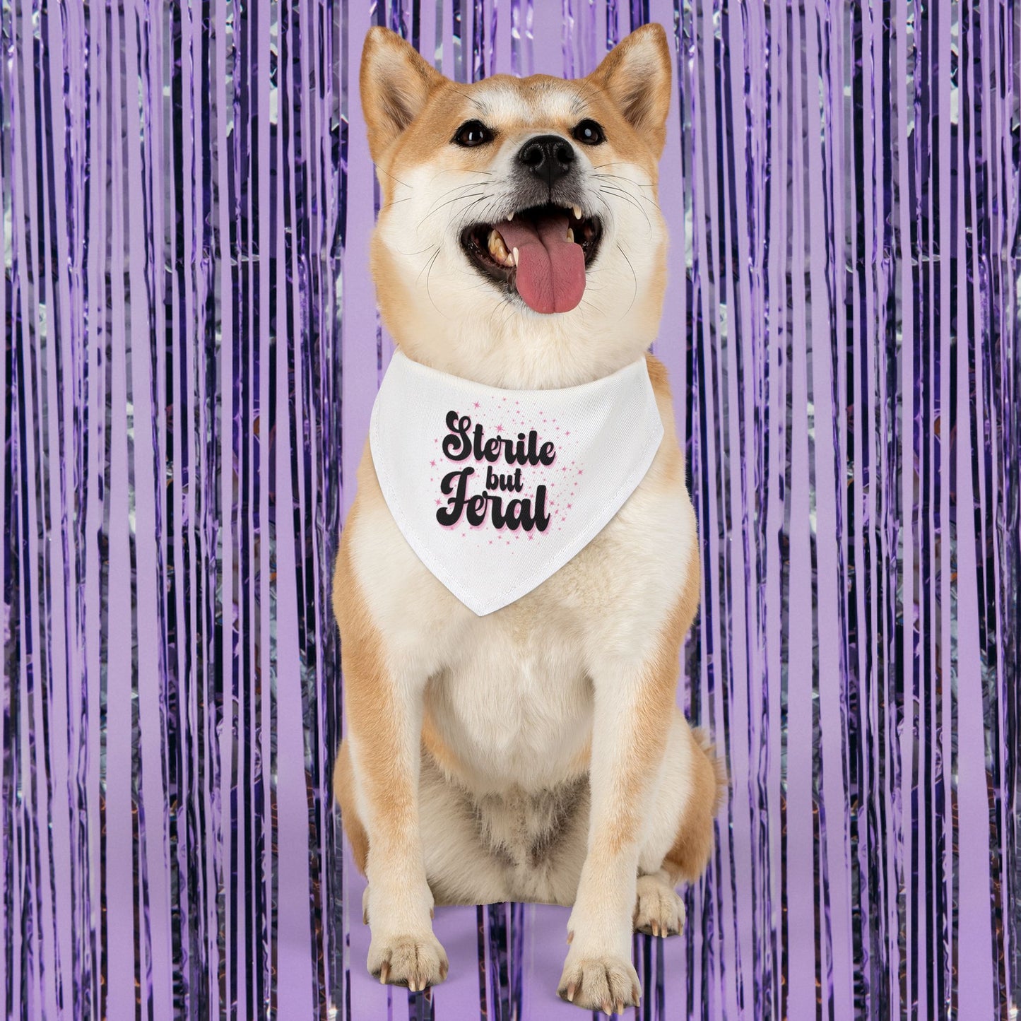 Sterile but Feral Pet Bandana