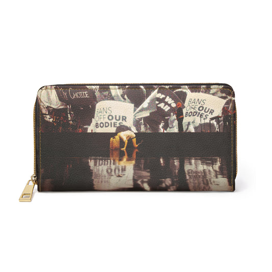 Bans Off Our Bodies Halsey Zipper Wallet