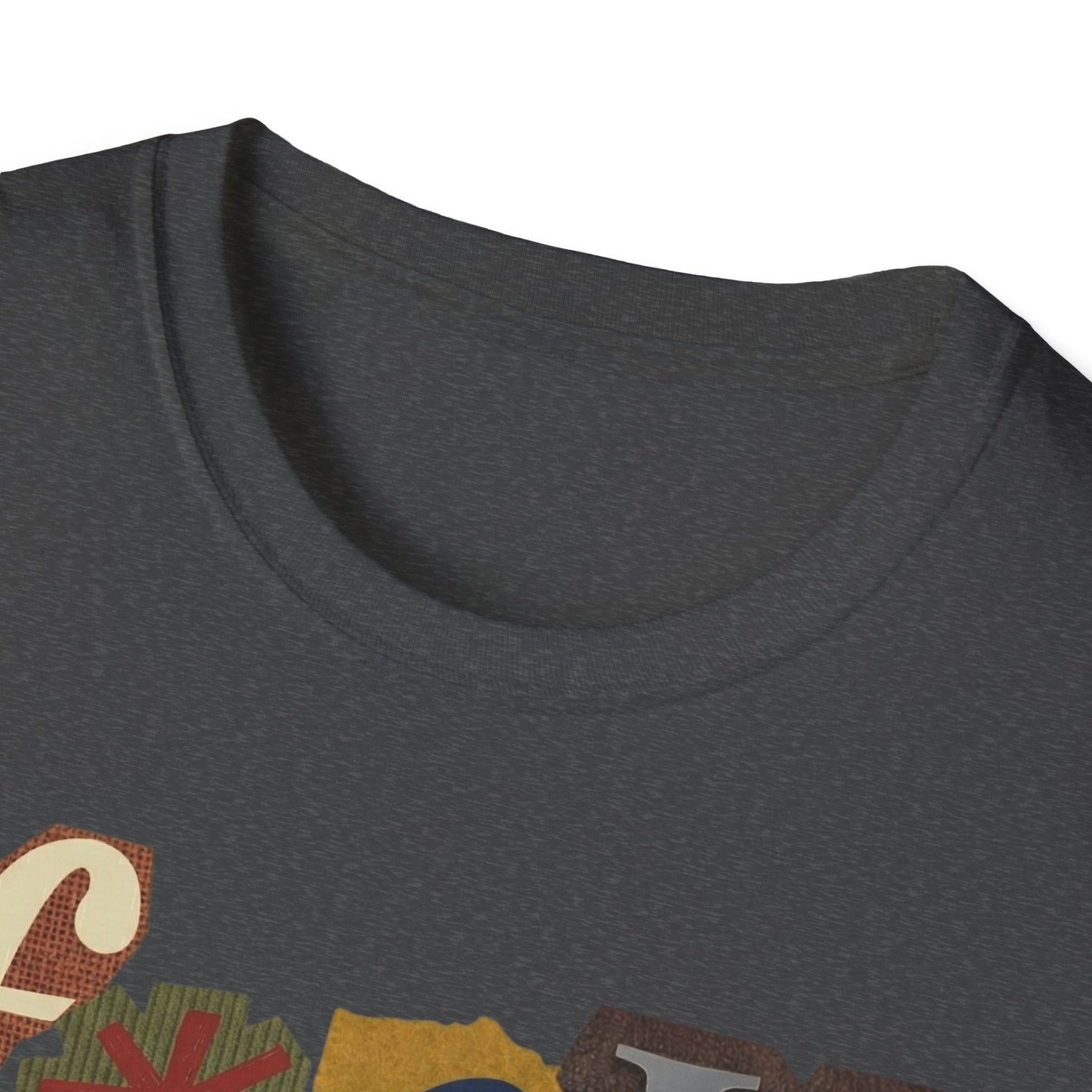 F*ck ICE - Vintage Ransom Note Graphic T-Shirt