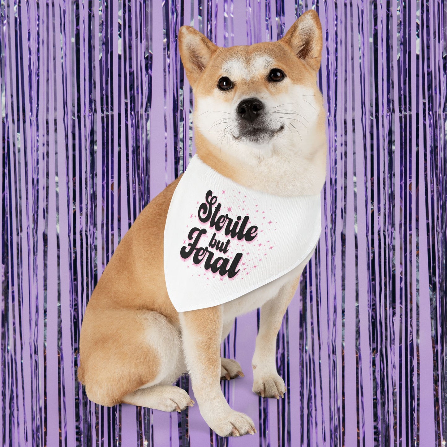 Sterile but Feral Pet Bandana