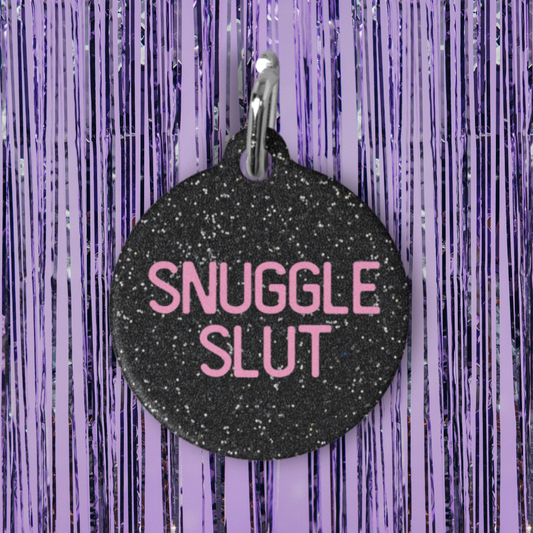 Snuggle Slut Pet ID Tag