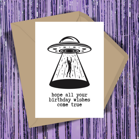 Hope All Your Birthday Wishes Come True Greeting Card