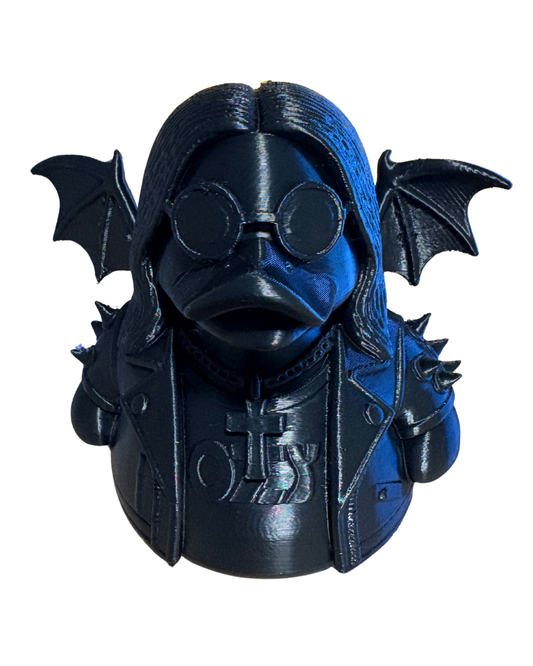 Duck of Darkness 3D Printed Ozzy Osbourne Duck