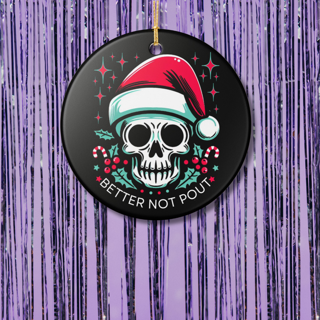 Better Not Pout Christmas Ornament