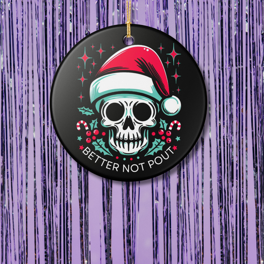 Better Not Pout Christmas Ornament