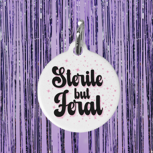 Sterile But Feral Pet ID Tag