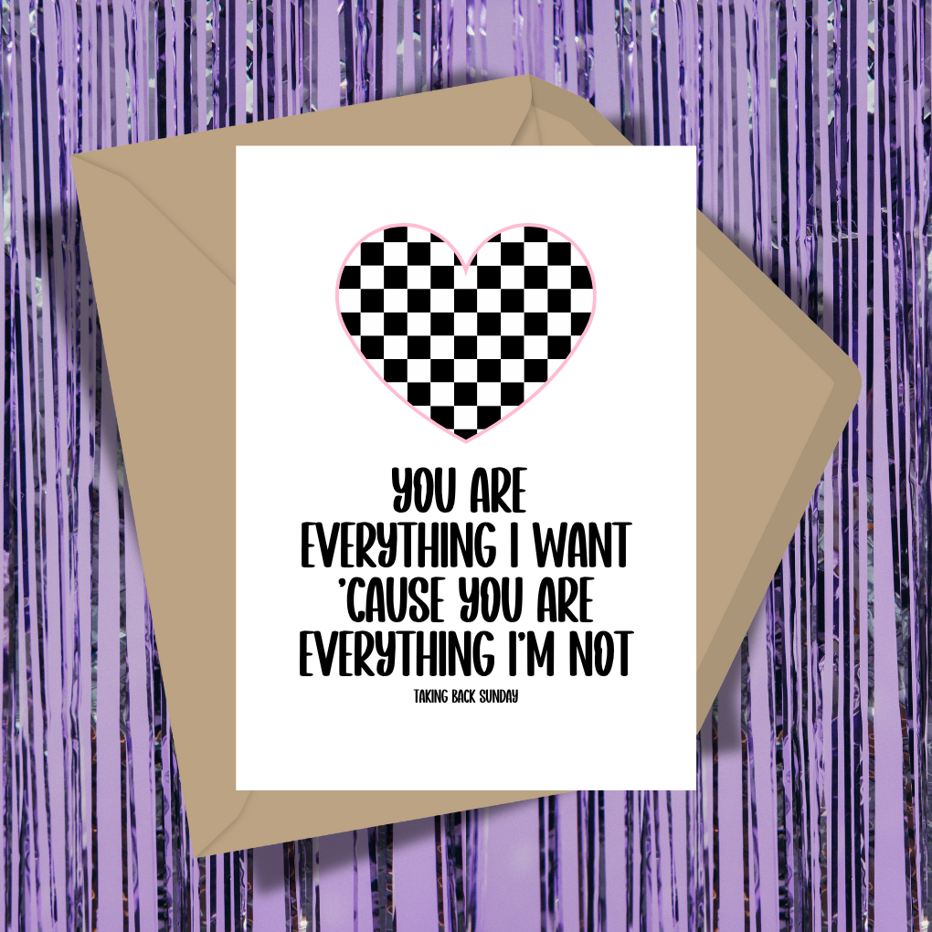 You Are Everything I Want Greeting Card