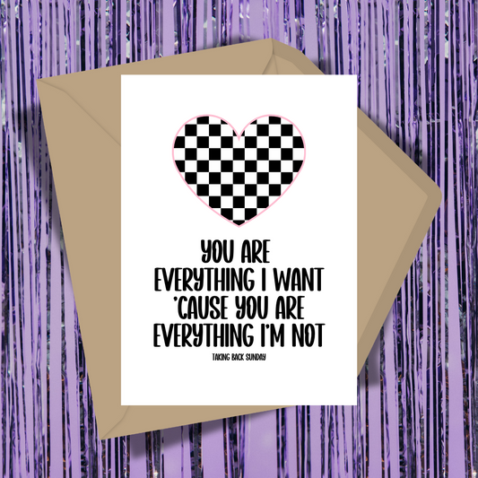 You Are Everything I Want Greeting Card