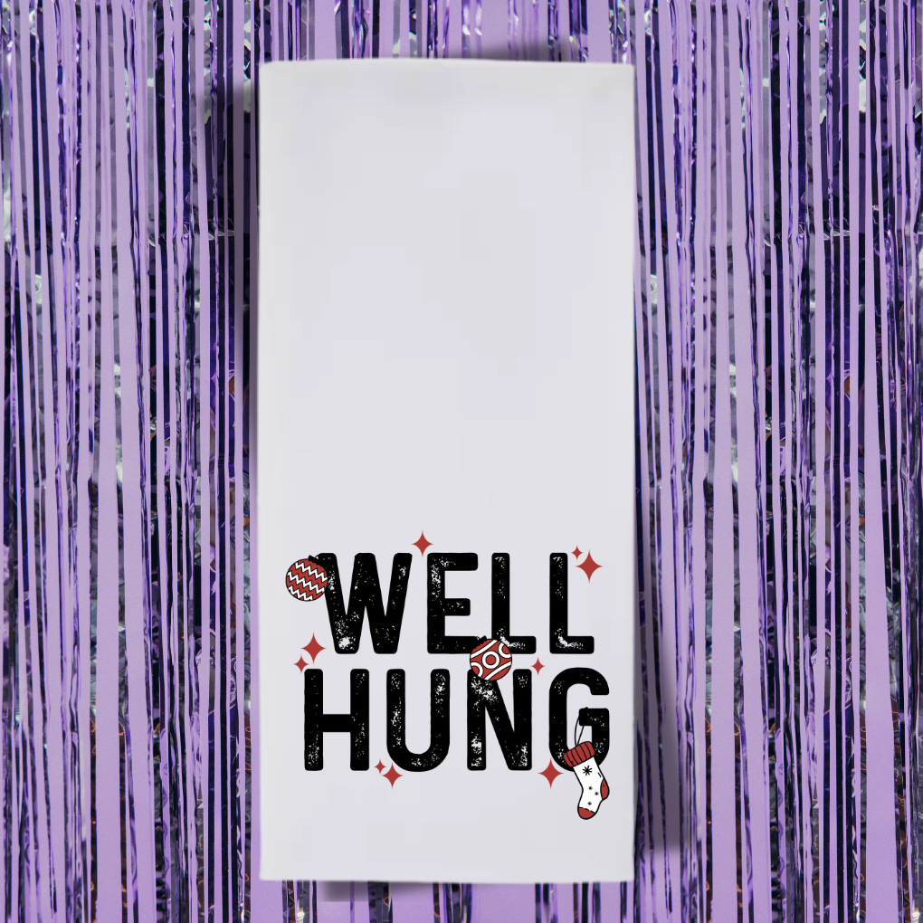 Well Hung Tea Towel