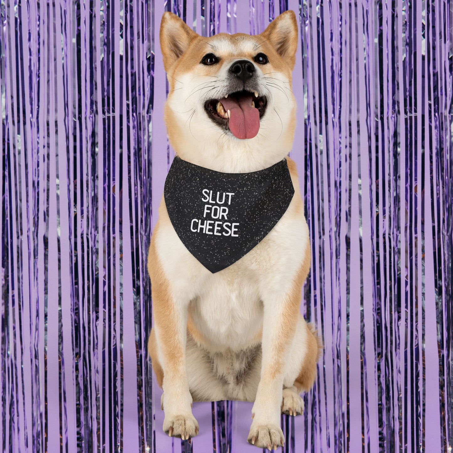 Slut For Cheese Pet Bandana