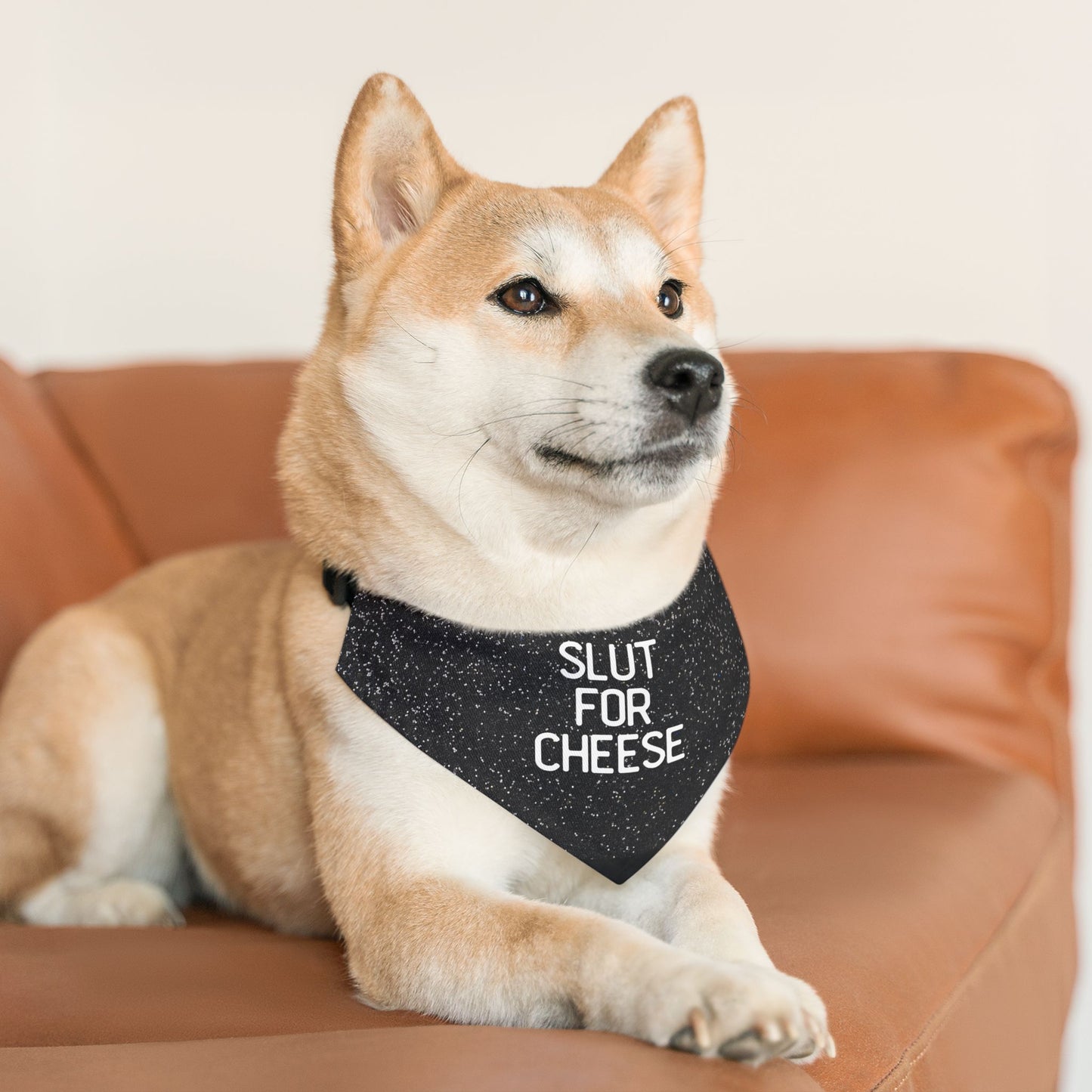 Slut For Cheese Pet Bandana