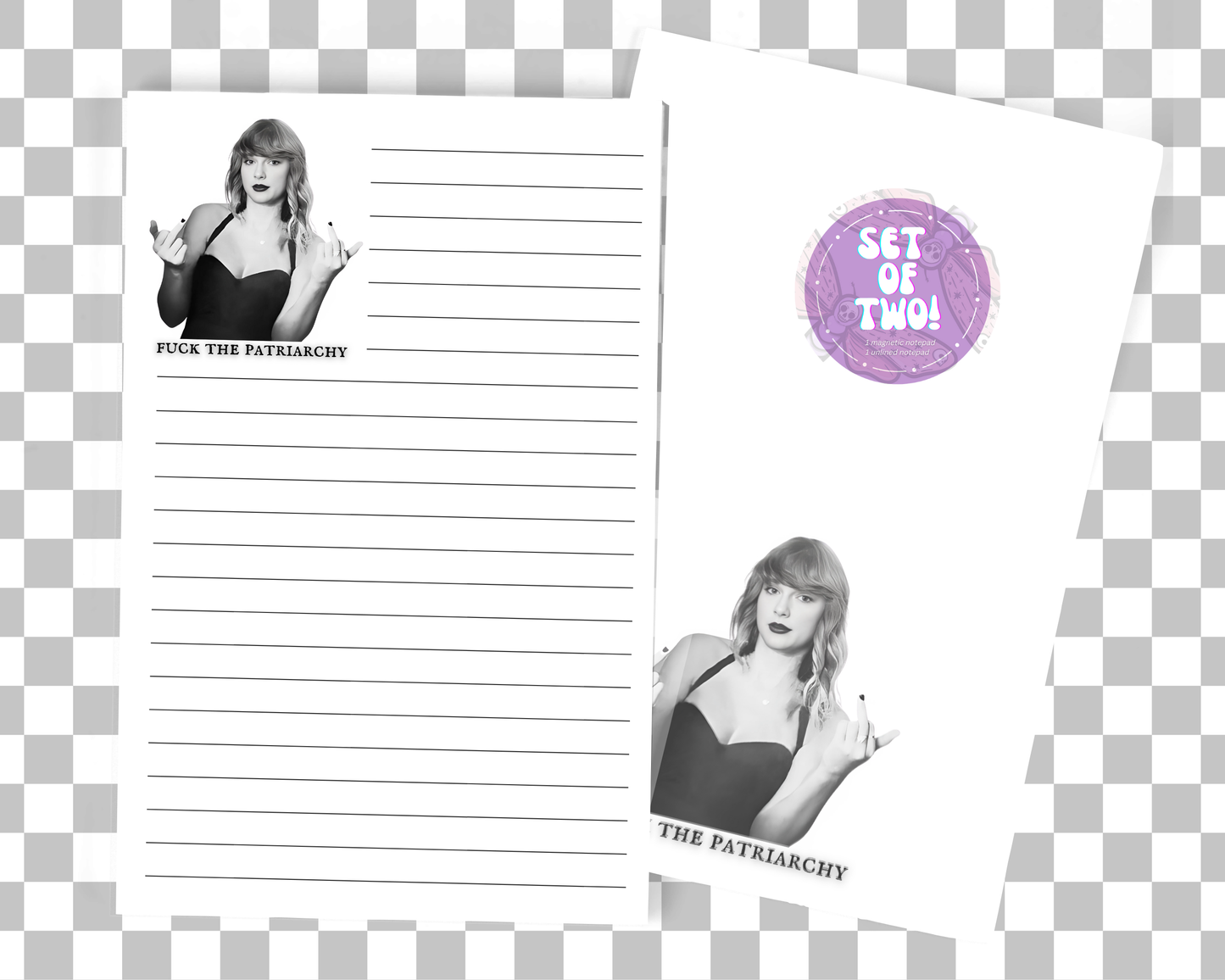 Fuck The Patriarchy Notepad Set
