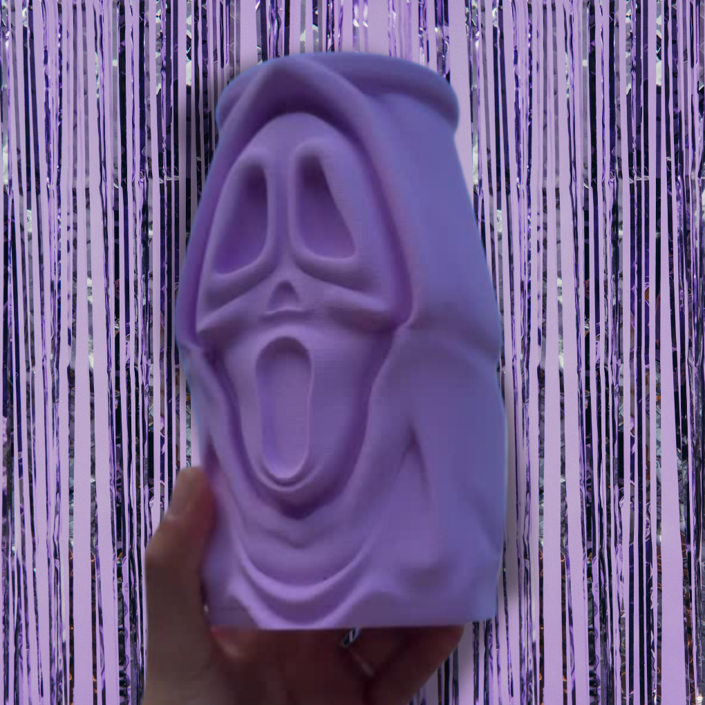 Screaming Slasher 3D Printed Can Koozie | 12 oz Can Holder