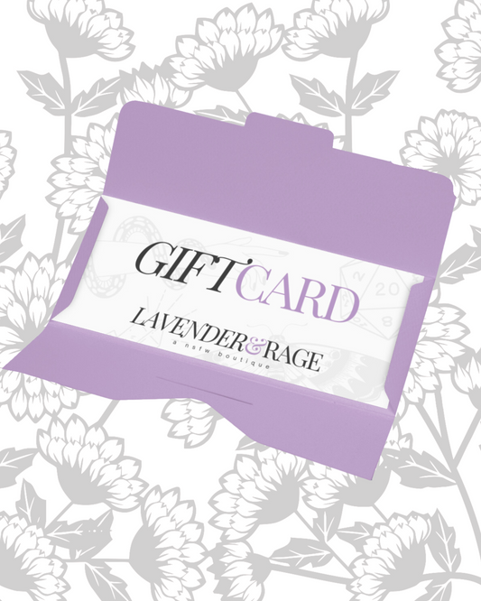 Lavender & Rage Gift Card