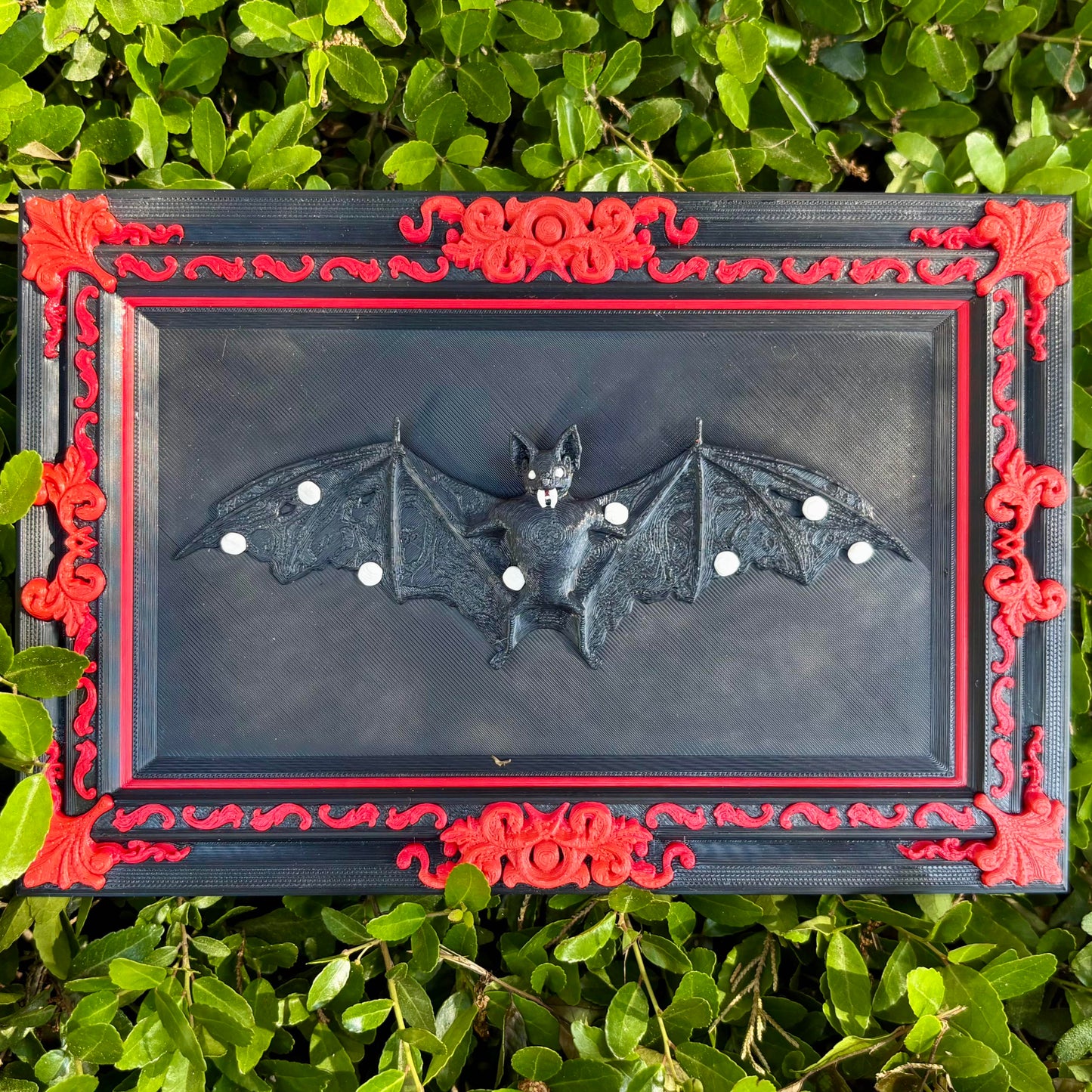 3D Printed Bat Wall Art – Gothic Home Decor for Alternative Spaces