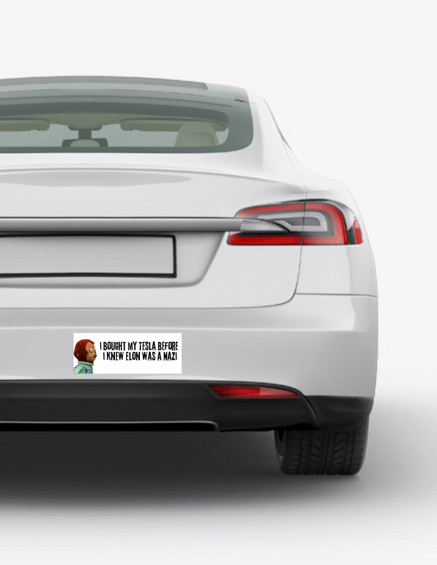 Elon Is A Nazi Bumper Sticker