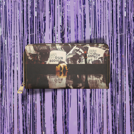 Bans Off Our Bodies Halsey PU Leather Wallet