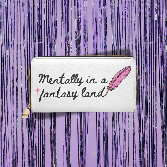 Mentally In A Fantasy Land PU Leather Wallet