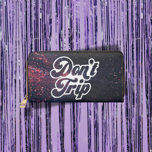 Don't Trip PU Leather Wallet