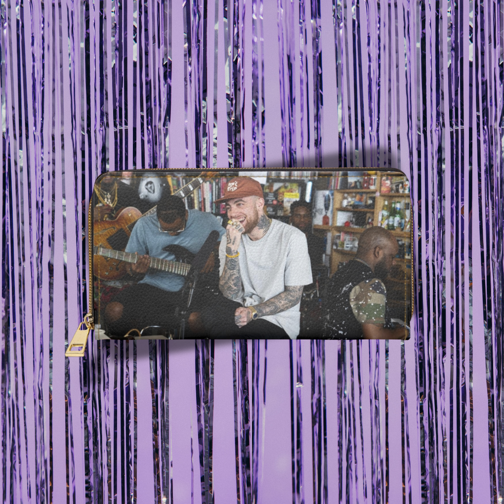 Tiny Desk x Mac Miller Inspired PU Leather Wallet