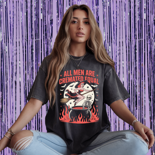 All Men Are Cremated Equal Unisex T-Shirt