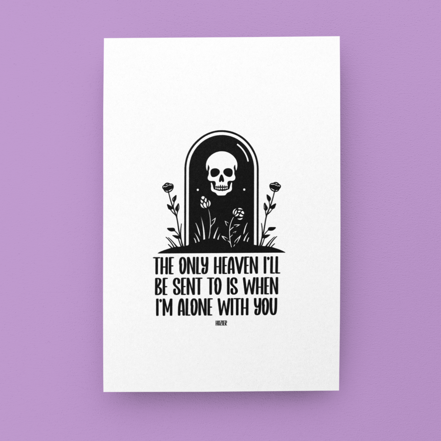 Only Heaven I'll Be Sent To Greeting Card